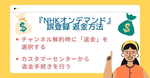 NHKオンデマンド_Amazon返金